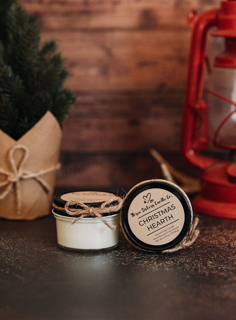 Christmas Hearth Scented Candle