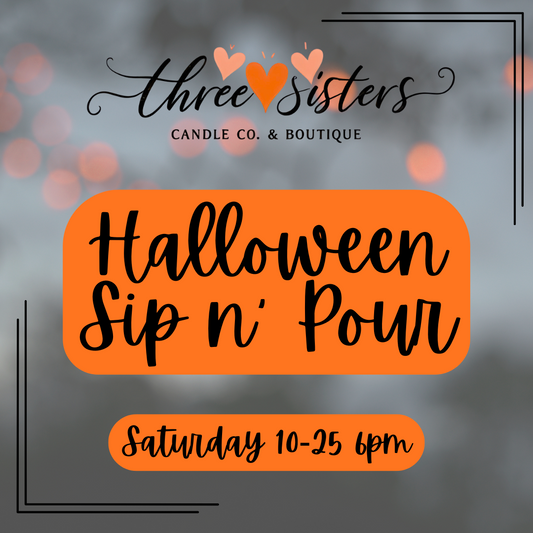 Halloween Sip n’ Pour Registration - 10/25 - 6:00 pm