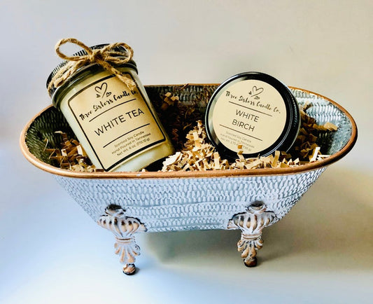 Candle Gift Set- Candle Gift - Farmhouse Decor - Soy Candle
