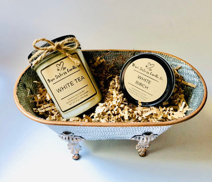 Candle Gift Set- Candle Gift - Farmhouse Decor - Soy Candle