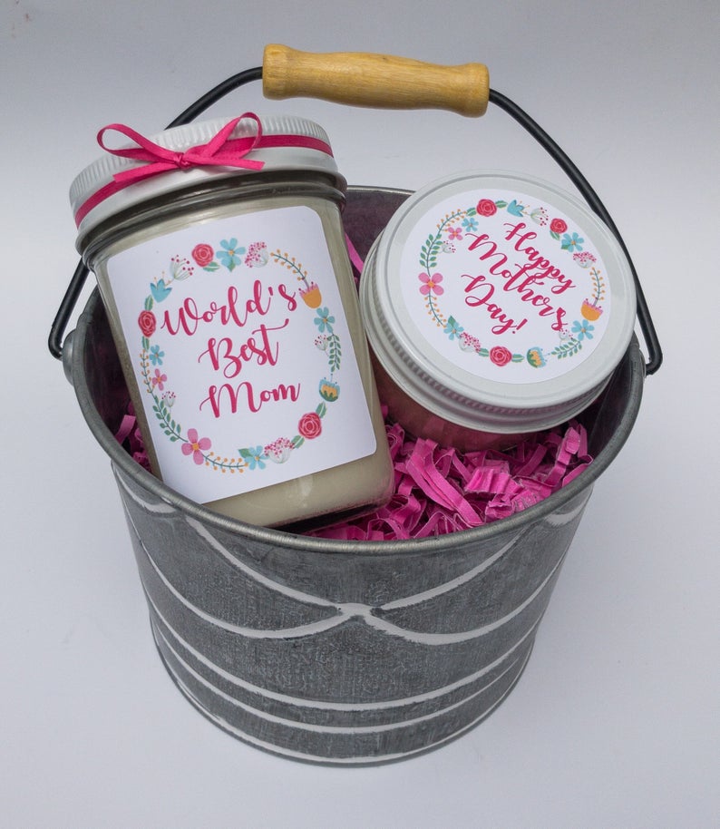 Mothers Day Candle Gift- Candle Gift for Mom - Gift from Daughter - Mom Gift - Personalized Gift - Gift Idea for Mom